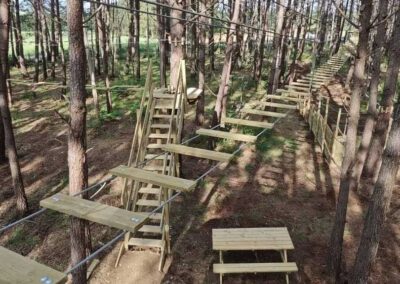 Parque de Aventura en Árboles “AguaXosa” en Asturias